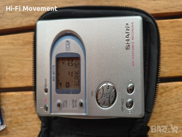Минидиск player SHARP MD-MT170 portable recorder, снимка 8 - Аудиосистеми - 54377285