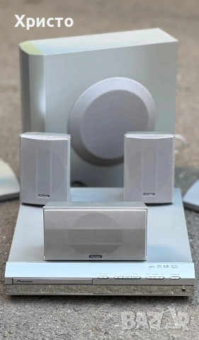 Домашно кино Pioneer XV-DV505, DVD, Dolby Digital, DTS , снимка 4 - Ресийвъри, усилватели, смесителни пултове - 55108296