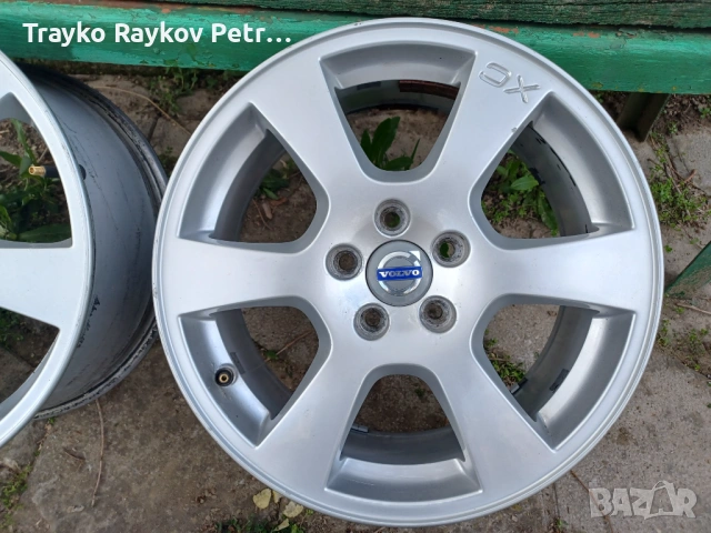 Оригинални джанти Волво 5х108 17 цола, снимка 3 - Гуми и джанти - 54101726