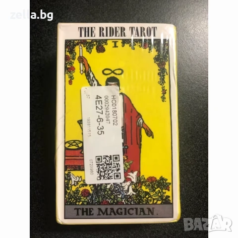 Таро карти Rider Waite, 78 броя – Пълен комплект за гадаене и дивинация 10066, снимка 10 - Други инструменти - 54656912