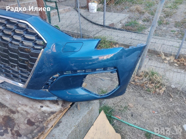 Предна Броня с Решетка Оригинална за Audi A3 S-Line 2021 -2023 г., снимка 10 - Части - 54216177