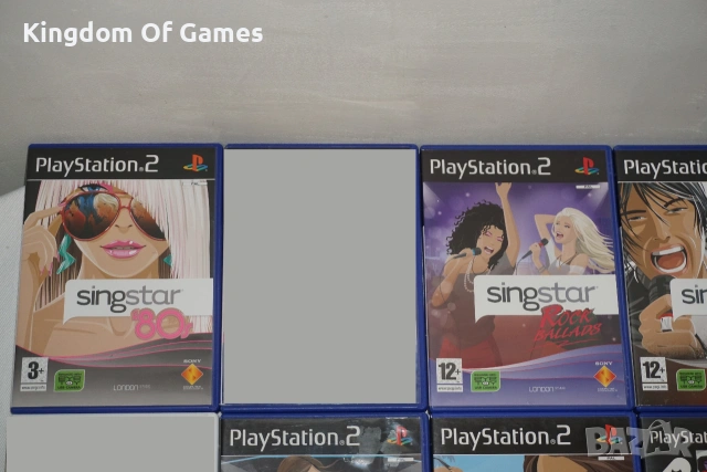Игри за PS2 SingStar: 80's/Rock Ballads/Rocks!/Boybands vs Girlbands/EyeToy 1 2 3/Pop Idol/Buzz, снимка 2 - Игри за PlayStation - 54078078