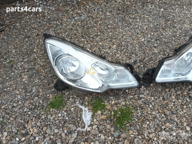 ляв и десен фар за ситроен ц3 мк2 09-16 CITROEN C3 II, снимка 2 - Части - 54314027