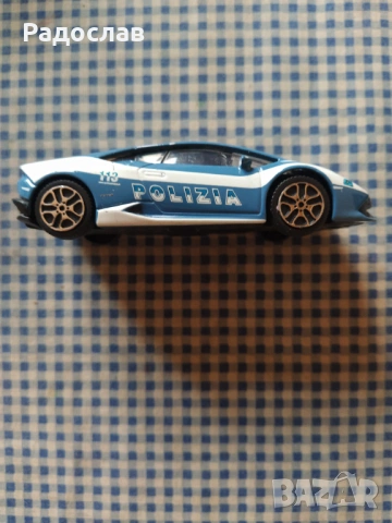 количка Burago Lamborghini Polizia