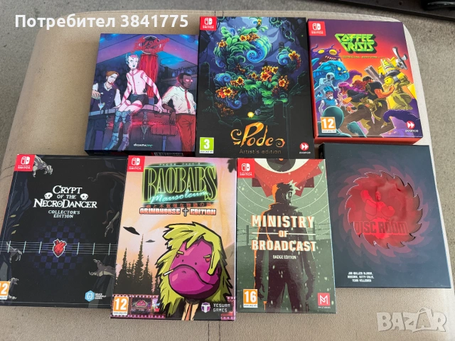 Комплект от 27 игри за Nintendo Switch като нови, снимка 4 - Игри за Nintendo - 55092388