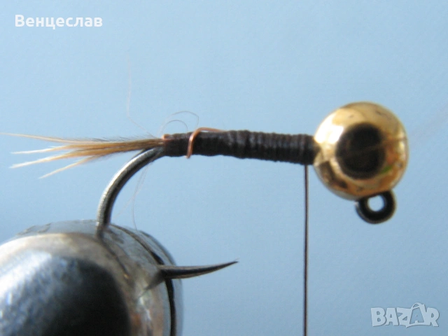 Изкуствени мухи - проста нимфа 'perdigon', снимка 8 - Стръв и захранки - 55092642