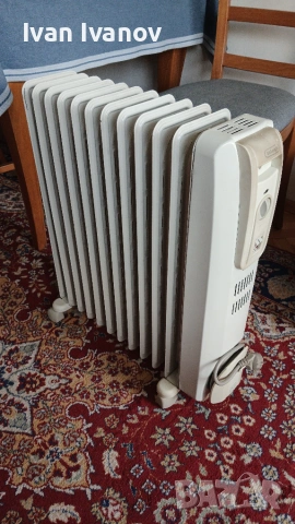 Маслен радиатор DeLonghi HORK KH771225 2500W 12 ребра