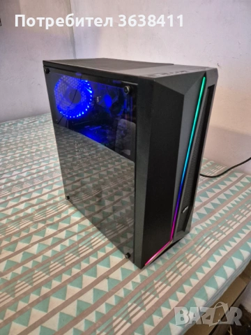 Геймърски компютър гаранция/i3 9100f 16GB,GTX 1650 4GB, 512GB SSD, снимка 5 - Геймърски - 54097883
