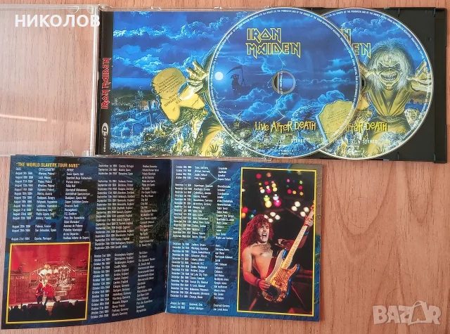 оригинални дискове на IRON MAIDEN , снимка 3 - CD дискове - 55633603