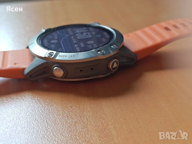 Garmin Fenix 6 Pro Sapphire Titanium, снимка 3 - Смарт часовници - 55133403