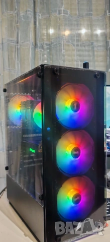 Продавам Геймърско PC Ryzen 5 5500/32Gb Samsung/512GB SSD+1000Gb HDD/RTX 2070 Super/Гаранция, снимка 2 - Геймърски - 54775663