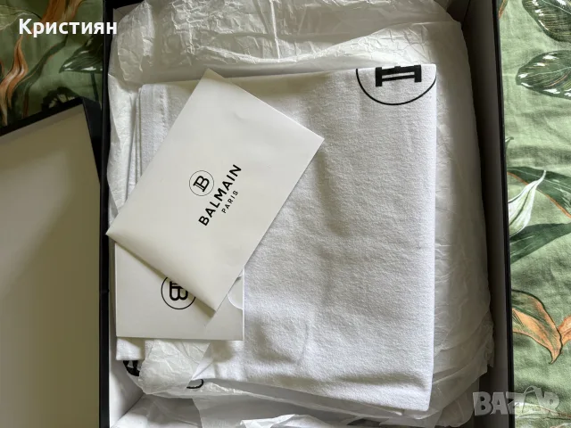 Balmain Оригинал! 42 номер!, снимка 7 - Маратонки - 55547013
