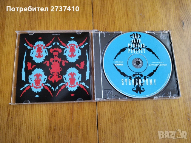 ALAN PARSONS PROJECT - STEREOTOMY 4.50евро матричен диск, снимка 2 - CD дискове - 54312870