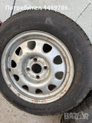 14 сол гуми със джанти, снимка 2 - Части - 54182841