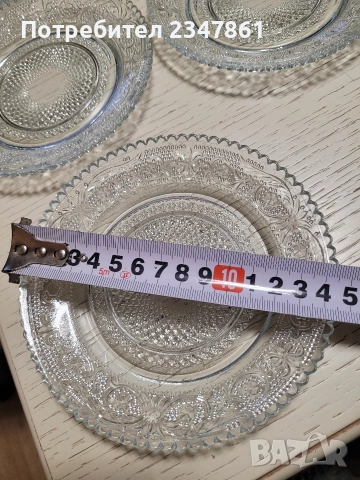 Десертни чинийки, снимка 4 - Чинии - 54954529