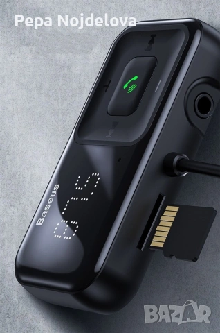 USB Зарядно устройство и трансмитер за кола с цифров дисплей, снимка 6 - Аксесоари и консумативи - 54597941