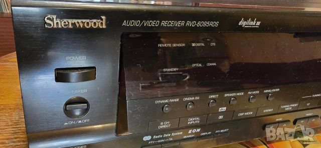 Sherwood RVD-6095 5.1 ресивър , снимка 3 - Ресийвъри, усилватели, смесителни пултове - 55239422
