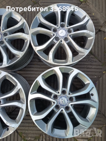 ОРИГИНАЛНИ ДЖАНТИ МЕРЦЕДЕС Ц КЛАСА 17" 5Х112 MERCEDES W205 C Class 5x112, снимка 4 - Гуми и джанти - 54544225