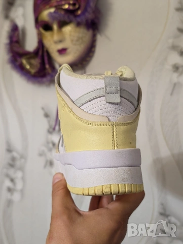 лимитирани маратонки Nike Dunk High Up "Citron Tint" номер 38 , снимка 3 - Маратонки - 55039084