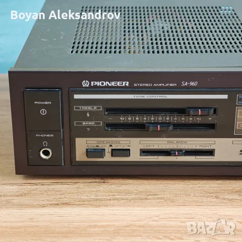 Pioneer SA-960 — Мощен Стерео Усилвател от златната ера на аудиото , снимка 2 - Ресийвъри, усилватели, смесителни пултове - 55429418