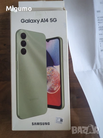 Samsung A14 с касов бон, снимка 3 - Samsung - 54204371