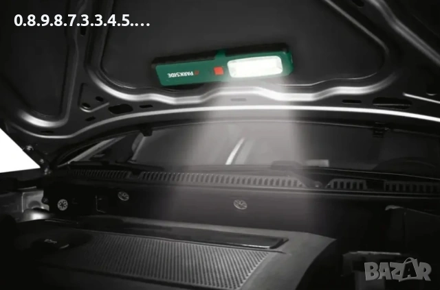 акумулаторна лед лампа на Парксайд модел PASL 4000 B3, снимка 6 - Аксесоари и консумативи - 54043264