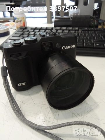 Продавам Canon PowerShot G16, снимка 9 - Фотоапарати - 55185162