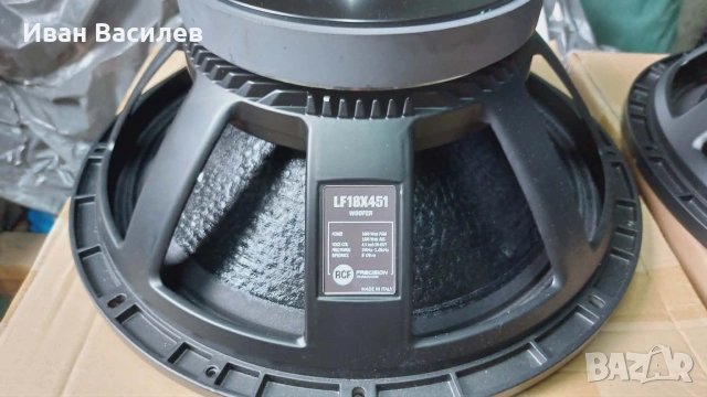 Продавам RCF LF18X451 , снимка 4 - Тонколони - 55014168