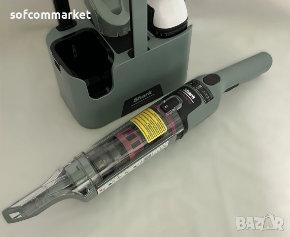  Безжичен уред за петна Shark StainForce HX100EUCP – перяща прахосмукачка, снимка 4 - Прахосмукачки - 54561925