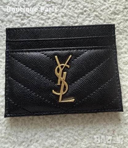 Yves Saint Laurent YSL оригинал кардхолдър портмоне 