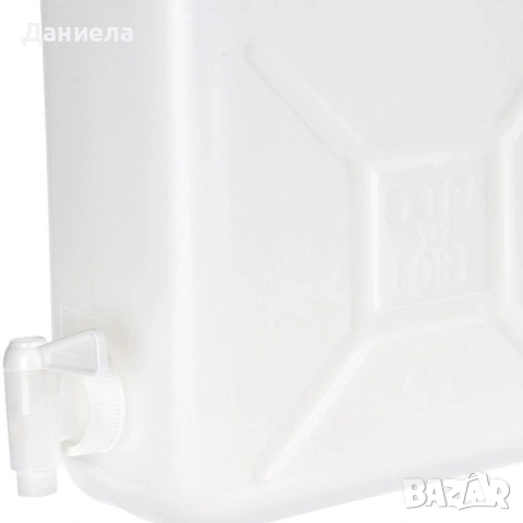 Туба за вода с кранче и дръжка 5L – Контейнер за къмпинг, каравана и градина, BPA Free, снимка 6 - Други стоки за дома - 54802300