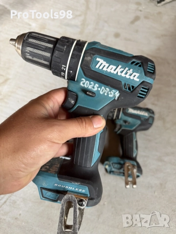 Makita DHP 485 безчеткови винтоверти, снимка 4 - Винтоверти - 55469940
