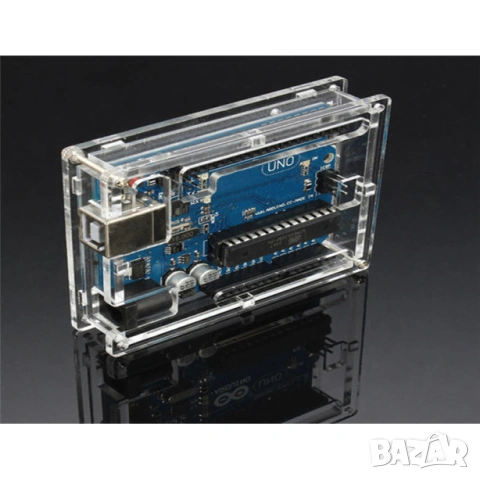Прозрачна акрилна кутия за Arduino Uno R3