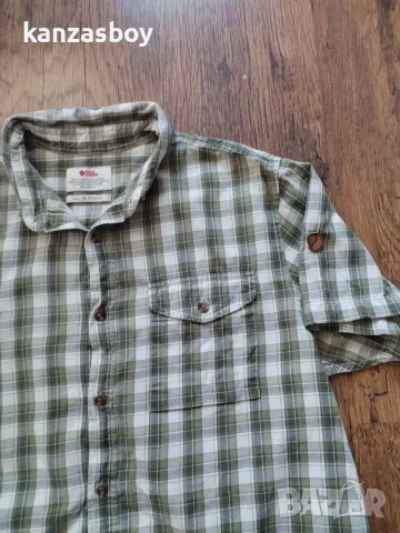Fjällräven Sarek Shirt S/S Mens - страхотна мъжка риза М , снимка 3 - Ризи - 55565283