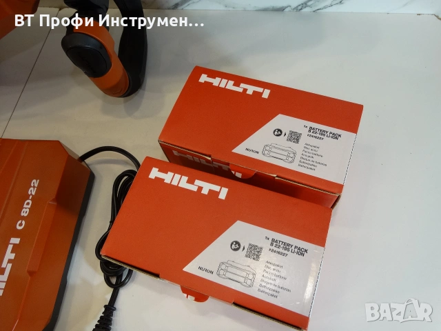 НОВО - 2026 - Hilti TE 1000 - 22 / NURON - Акумулаторен къртач, снимка 11 - Къртачи - 55215023