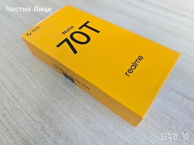 Realme Note 70T 128GB чисто нов, гаранция А1 14.05.2026, снимка 2 - Други - 54561516