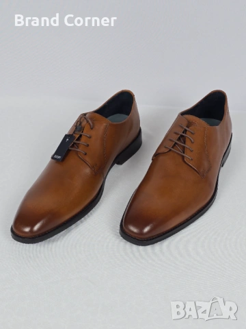 Оригинални мъжки обувки JOOP! – Естествена кожа, Кафяви, Размер 46