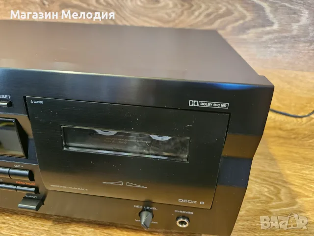 Касетен дек Yamaha KX-W321 Natural Sound – Прецизно аудиофилско възпроизвеждане на Вашите касети, снимка 9 - Декове - 55300642