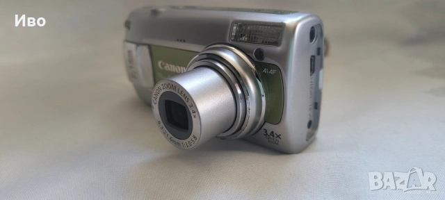 фотоапарат Canon PowerShot A470 + калъф и карта памет , снимка 9 - Фотоапарати - 54931212