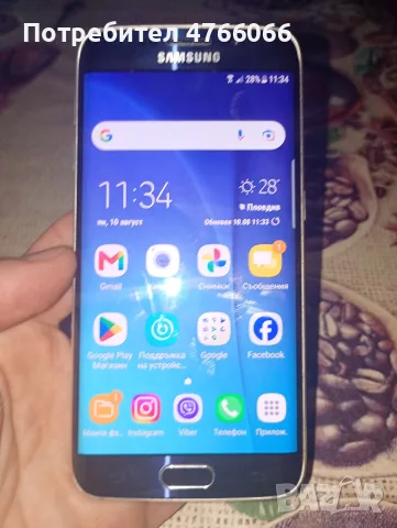 SAMSUNG S6 edge перфектно състояние 