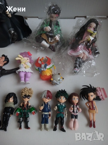 💖Манга Аниме фигурки Sega Demon Slayer Tanjiro Kamado Nezuko, Pokemon, My Hero Academia , снимка 3 - Фигурки - 47068907