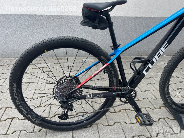 Велосипед Cube Elite C:62 SLX Rookie carbon 29 S карбон + подаръци, снимка 3 - Велосипеди - 54456671