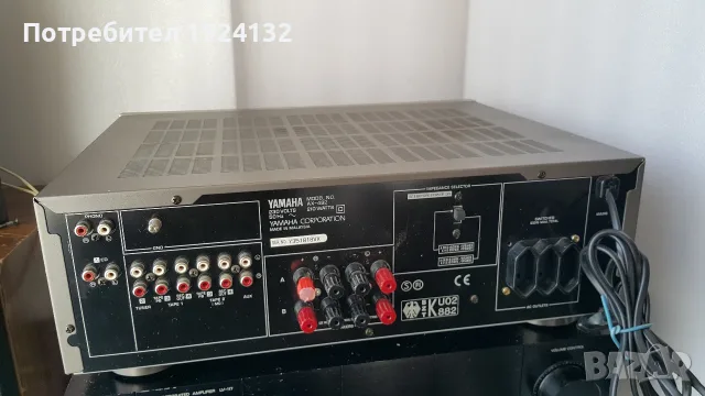 YAMAHA AX-492 мощен транзисторен усилвател, снимка 6 - Ресийвъри, усилватели, смесителни пултове - 55620970