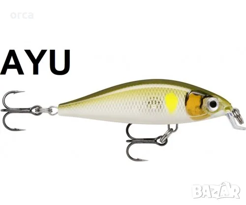 Воблер X-Light Minnow 5 см 4 г Rapala за пъстърва и кефал риболов, снимка 4 - Такъми - 55577384