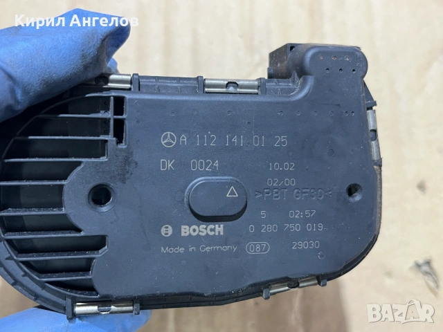 Дросел за Mercedes C-class W203 / ML W163 3.2 (M112), снимка 6 - Части - 54686766