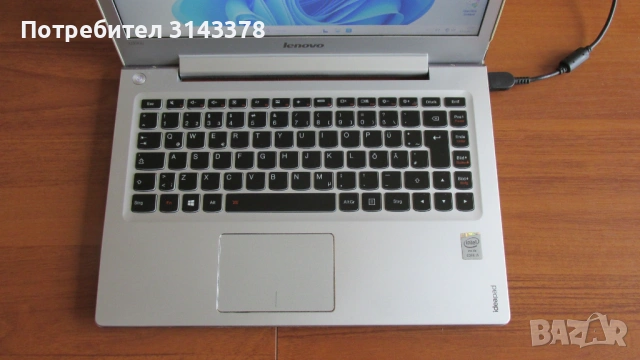 13.3 инча Lenovo с Intel i5-4200 лаптоп, снимка 2 - Лаптопи за дома - 54823335