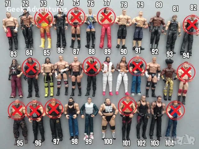 Кечисти Екшън Фигурки WWE Pro-Wrestling Кеч Играчки John Cena Randy Orton Brock Lesnar 3/3, снимка 3 - Фигурки - 46367335