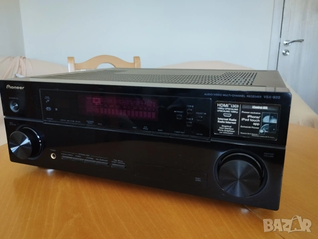 Ресивър Pioneer VSX-920, снимка 2 - Ресийвъри, усилватели, смесителни пултове - 54400013