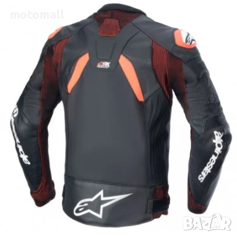 Кожено яке ALPINESTARS GP PLUS R V4 RIDEKNIT BLACK/RED, снимка 3 - Аксесоари и консумативи - 54481503