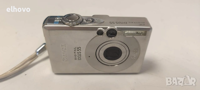 Фотоапарат Canon ixus 55, снимка 2 - Фотоапарати - 45744260